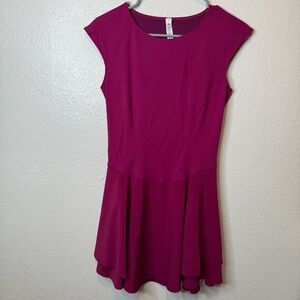 Lululemon Everlux Mesh Back Tennis Dress Magenta Purple Size 6